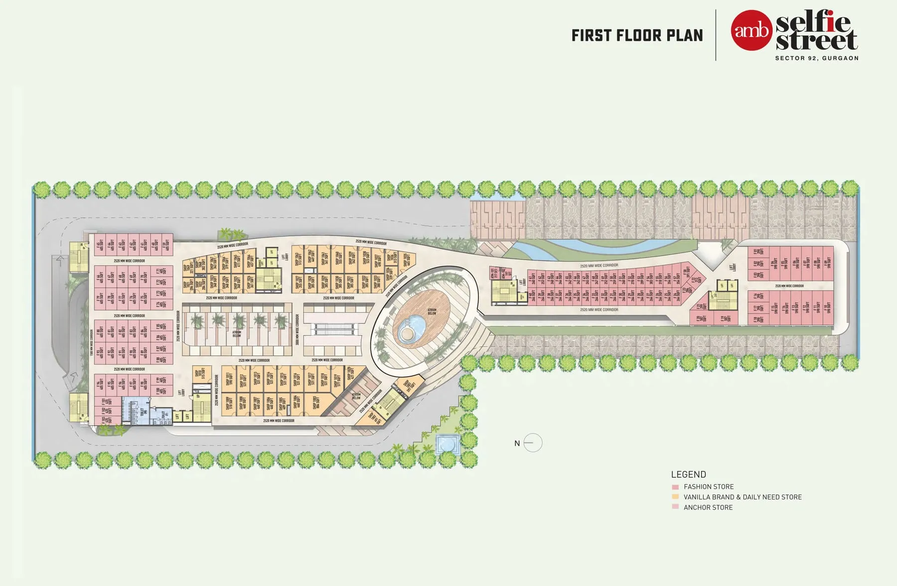 AMB Selfie Street, floor plan 1