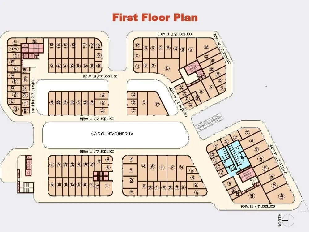 AIPL Joy Square, floor plan 1