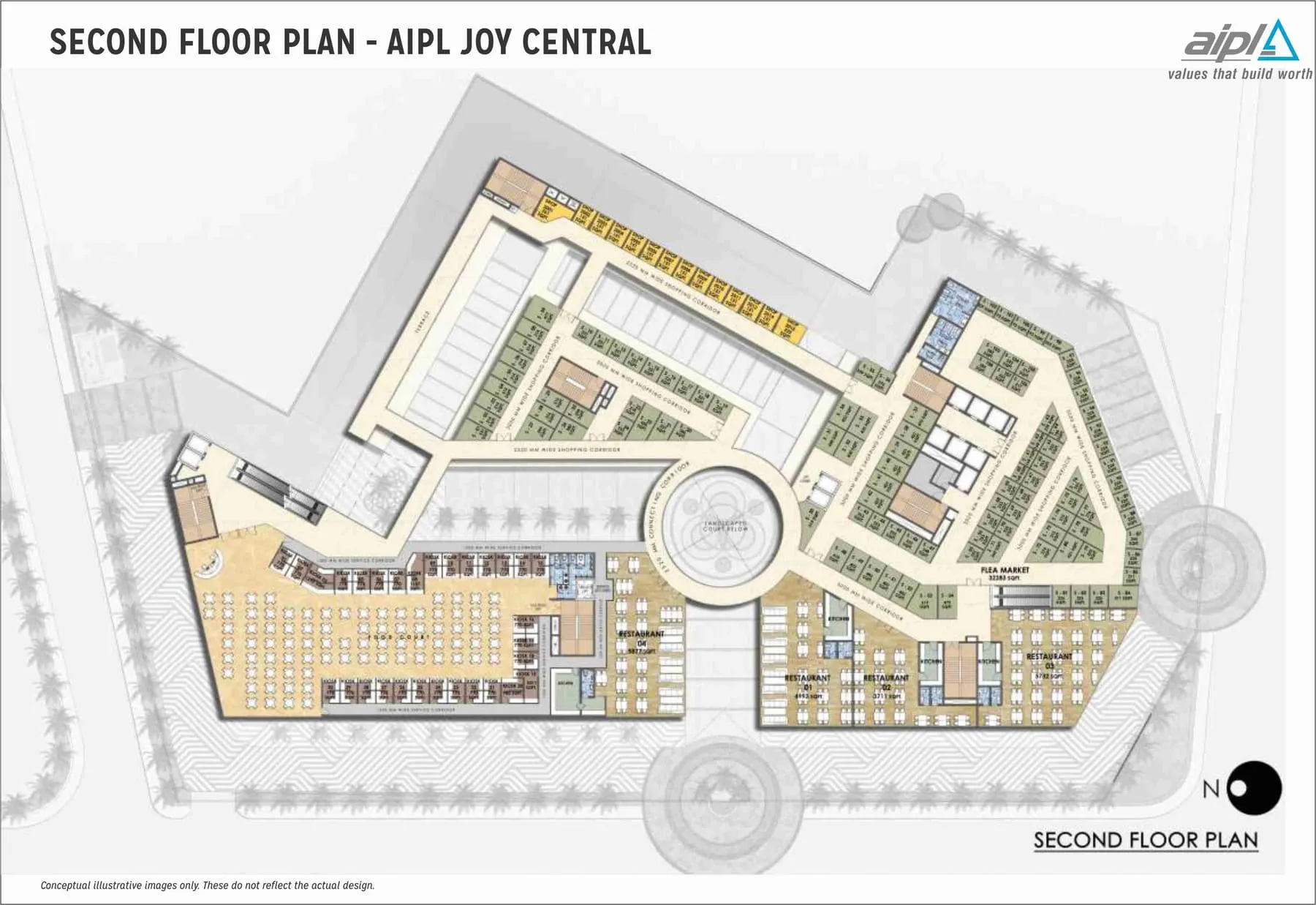 AIPL Joy Central, floor plan 2
