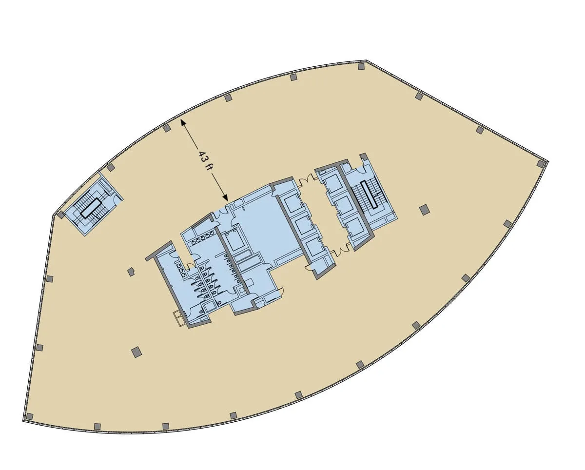 Two Horizon Center, floor plan 2