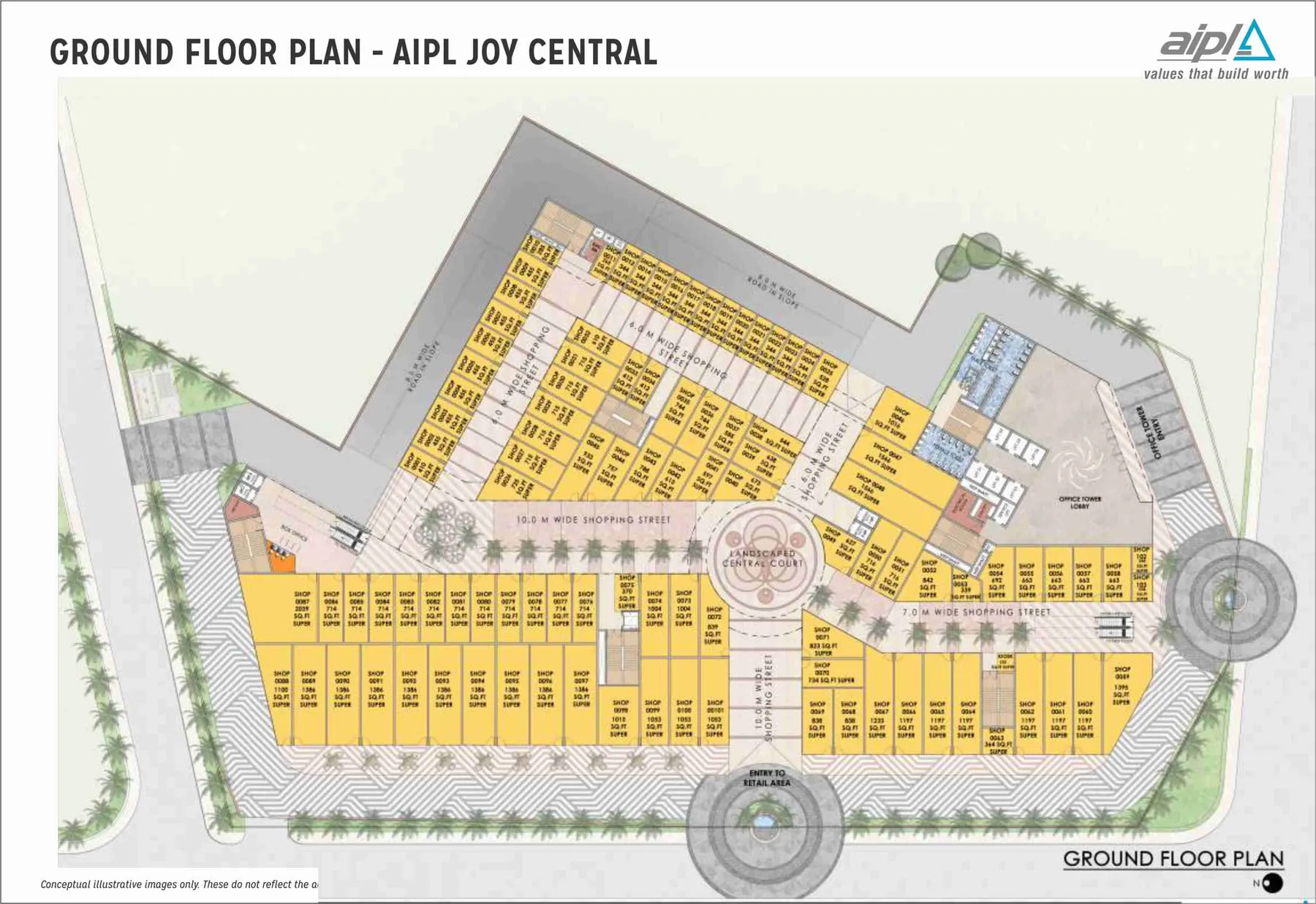 AIPL Joy Central, floor plan 3