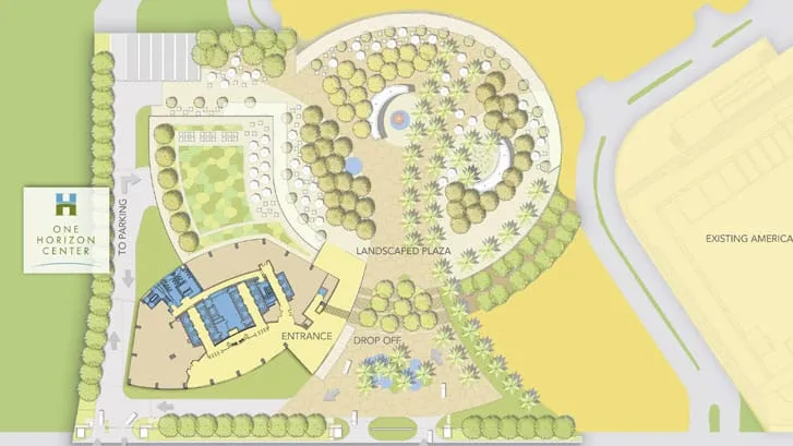 Two Horizon Center, floor plan 3