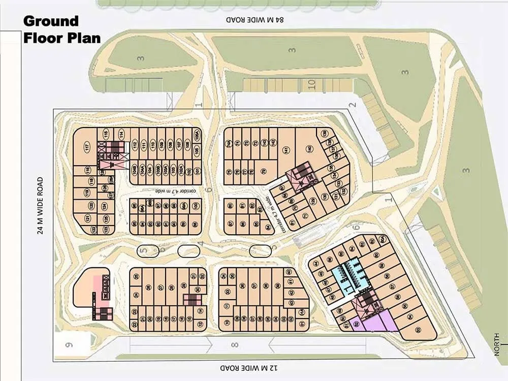 AIPL Joy Square, floor plan 4