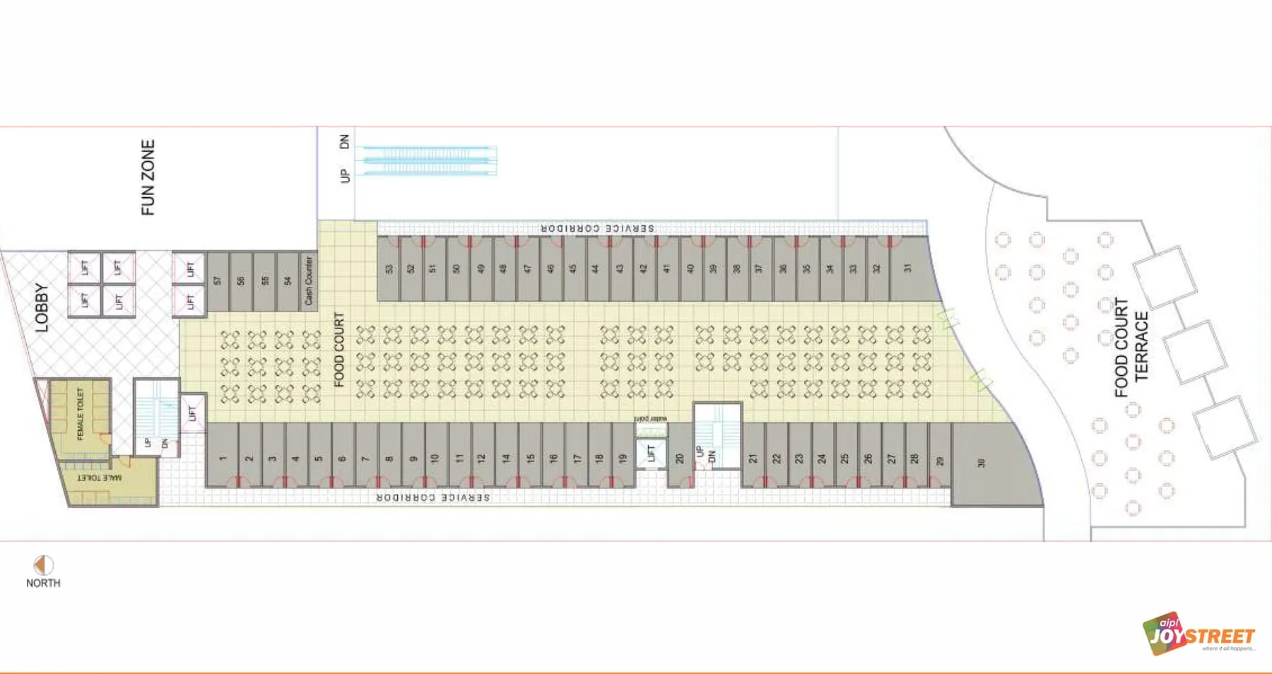 AIPL Joy Street, floor plan 4