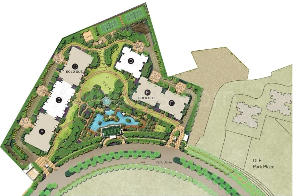 DLF The Crest, floor plan 5