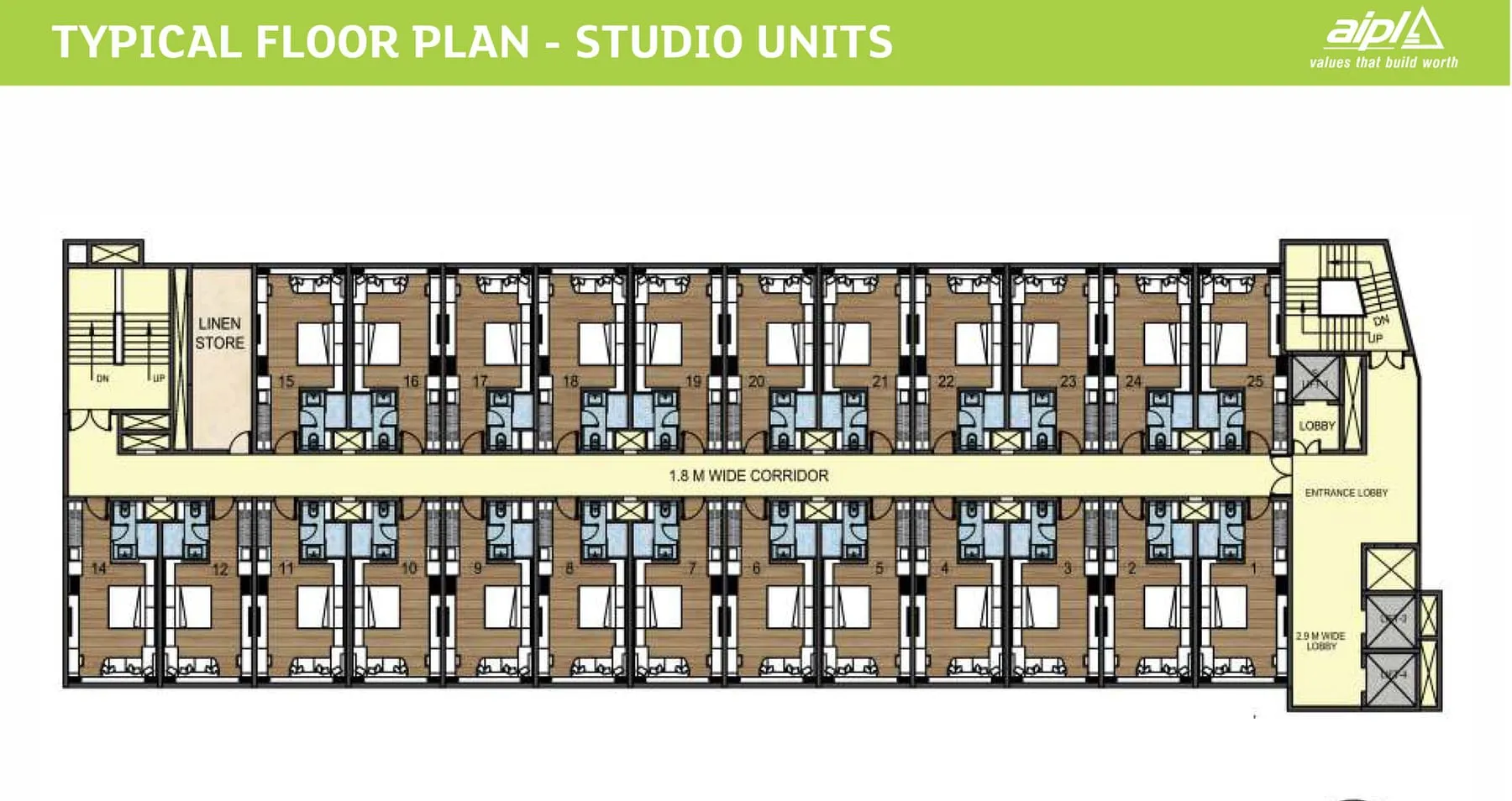 AIPL Joy Street, floor plan 6
